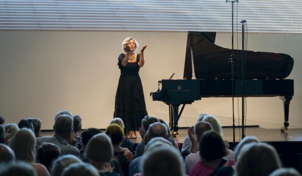 Ingrid Fliter at the 2025 Mänttä Music Festival. Photo: Ville Hautakangas