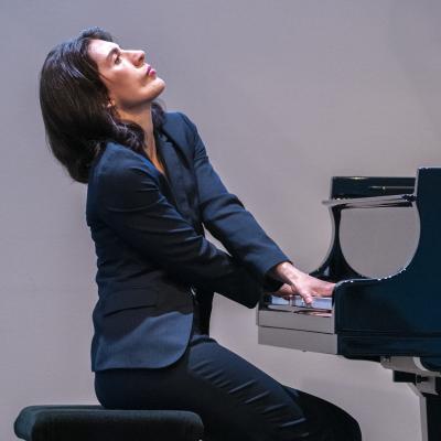 Mariam Batsashvili esiintyy. Kuva: Ville Hautakangas