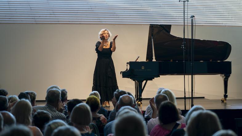 Ingrid Fliter at the 2025 Mänttä Music Festival. Photo: Ville Hautakangas
